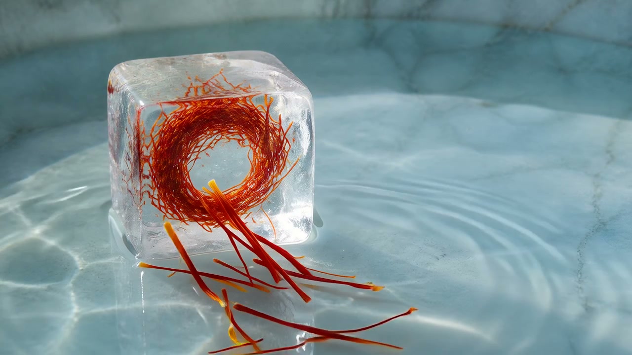 Ice and saffron, Original