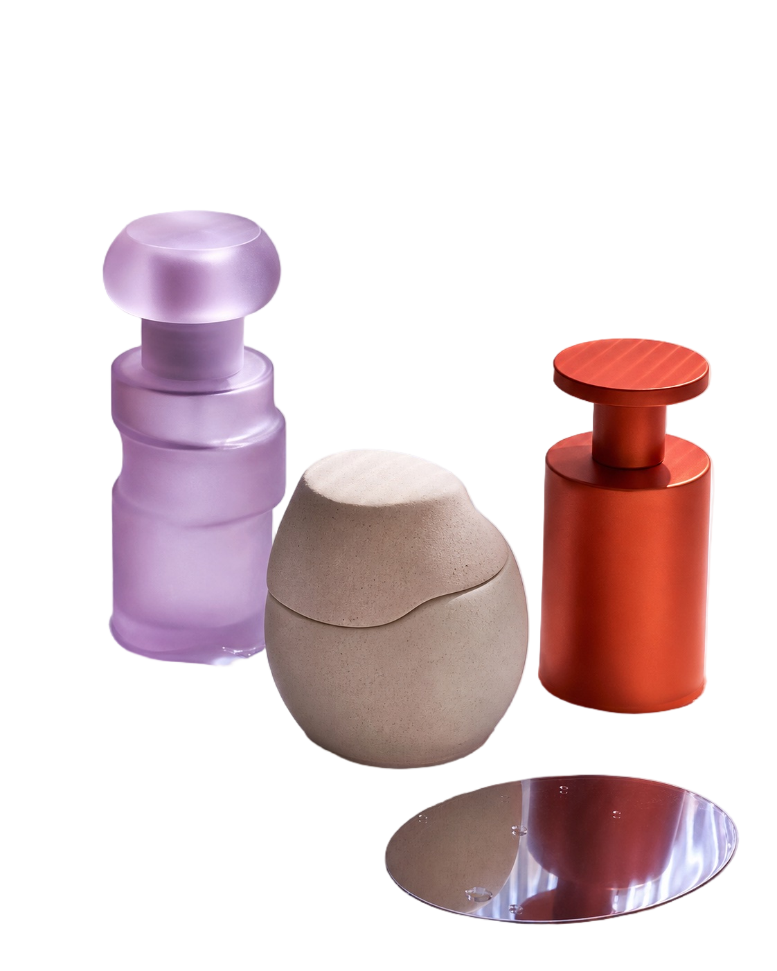 Mineral vessels, Background removed