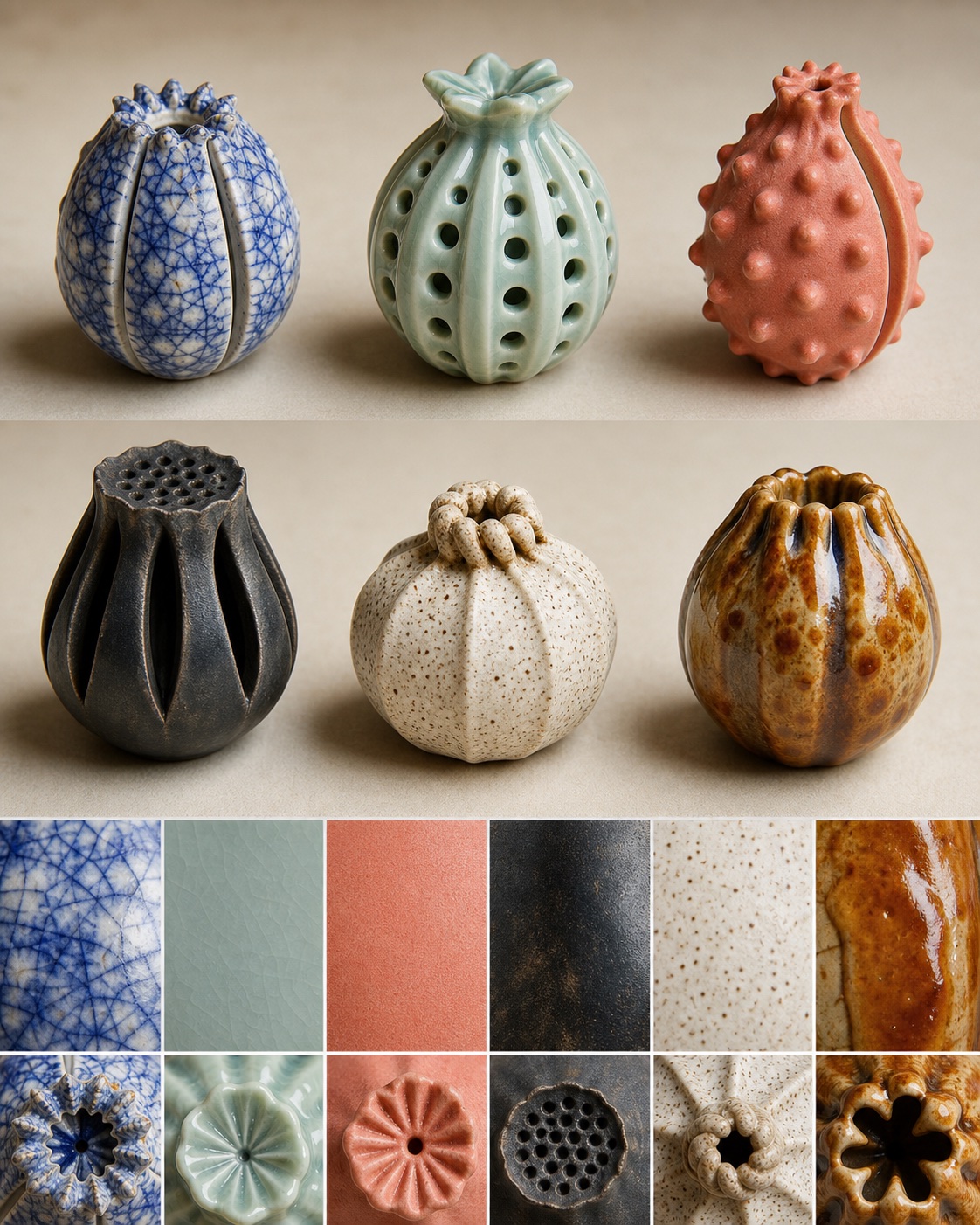 AI-generated Movelume studio study: Porcelain Field Guide